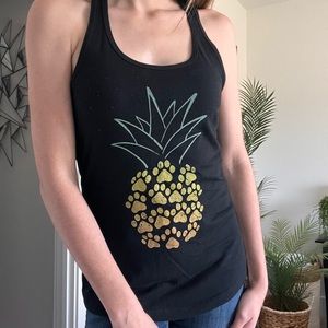 Razor Tank Pineapple and Dog Paws